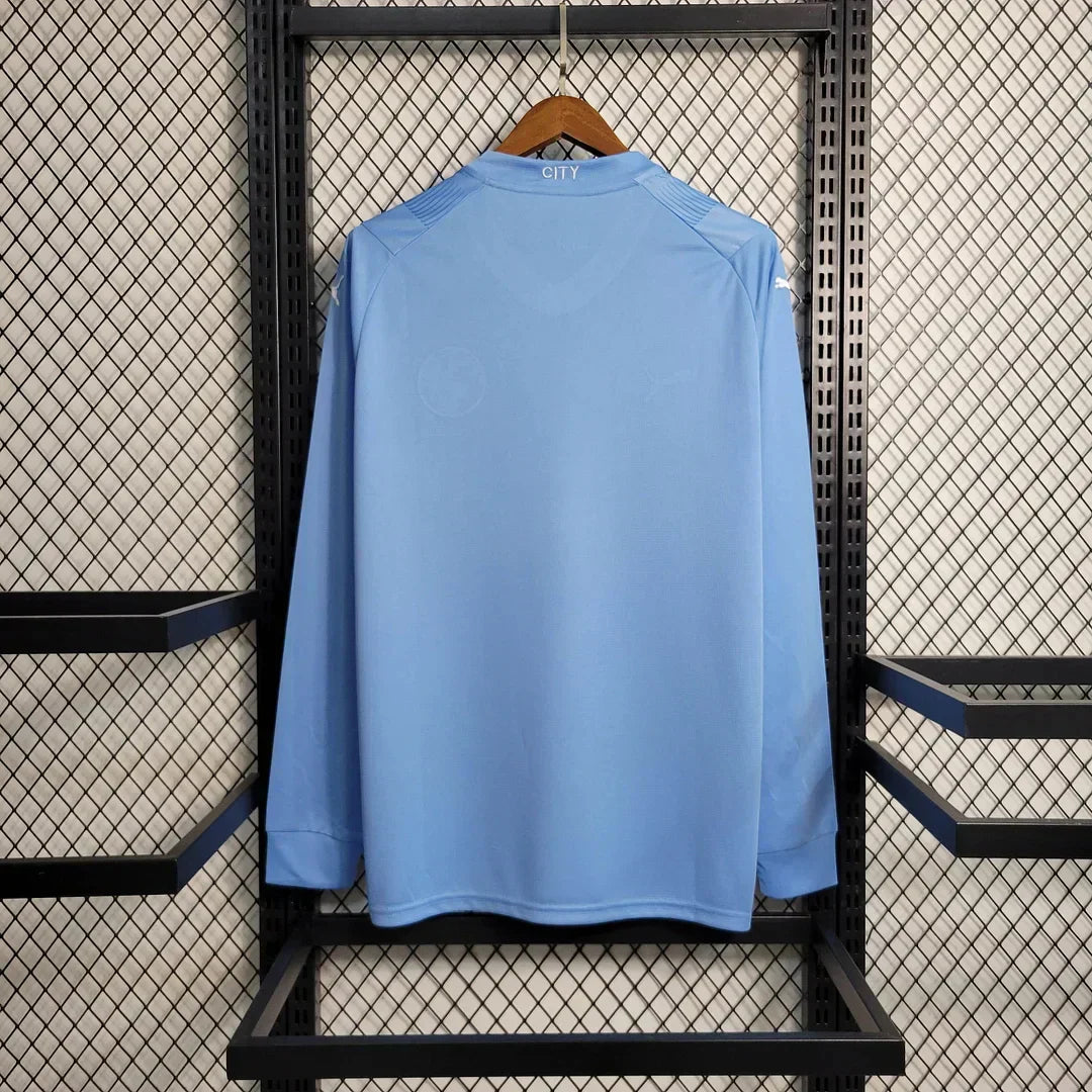 2023/2024 Manchester City Manga Larga Local Kit