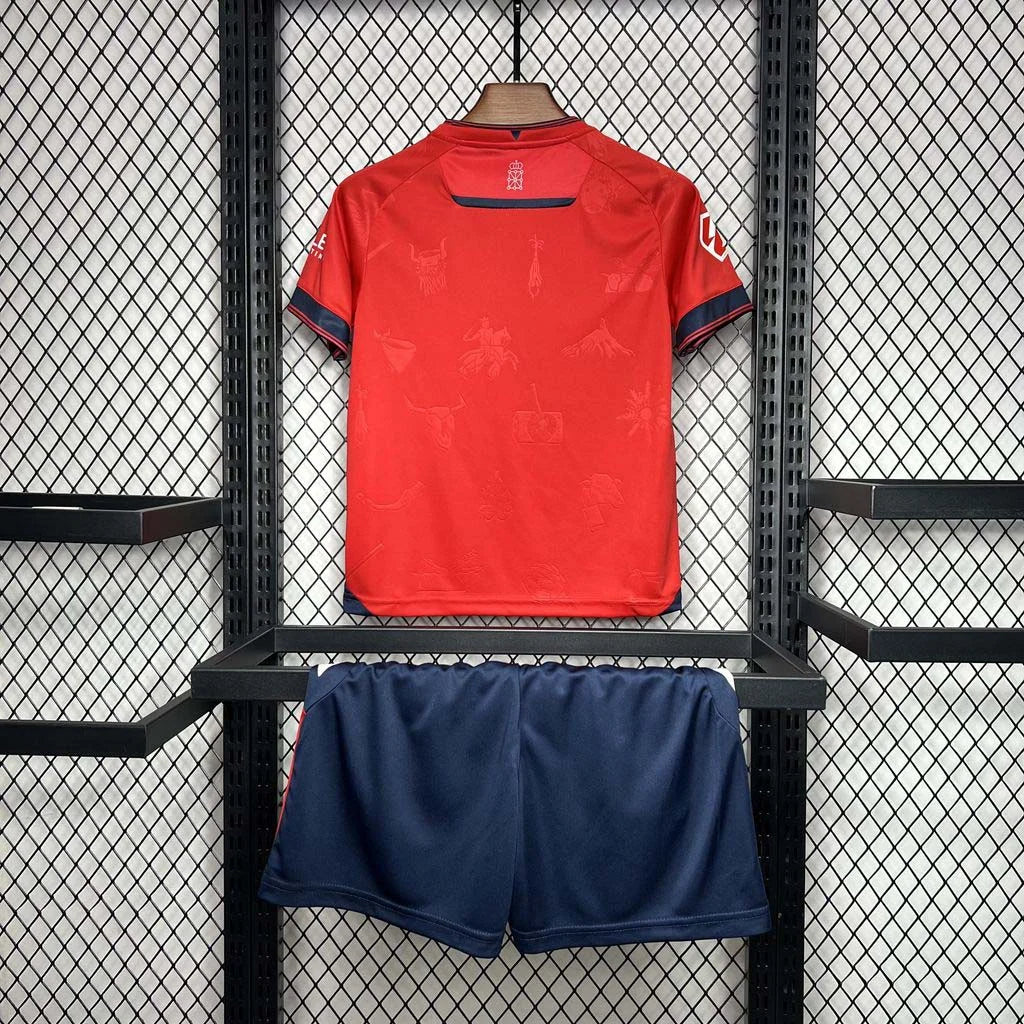 2024-2025 Osasuna Local Kit Talla Niño