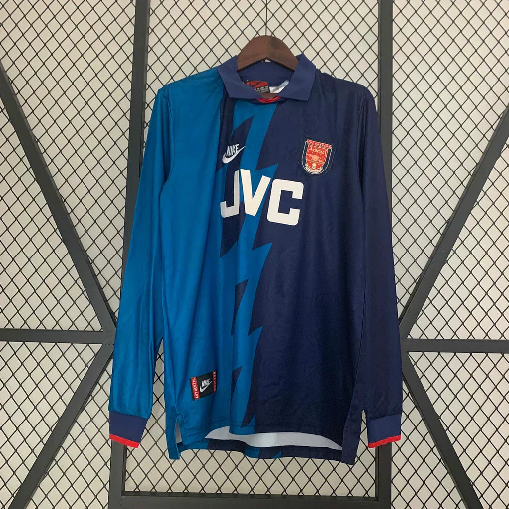 Arsenal Retro 1995-1996 Visitante Manga Larga