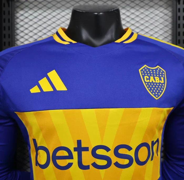 Boca Juniors 2024/2025 Local Kit Manga Larga