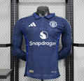 Manchester United 2024/2025 Visitante Kit Manga Larga