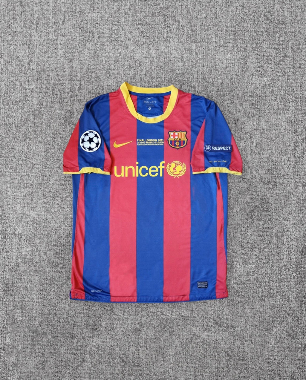 2010-2011 Retro Barcelona Final Champions