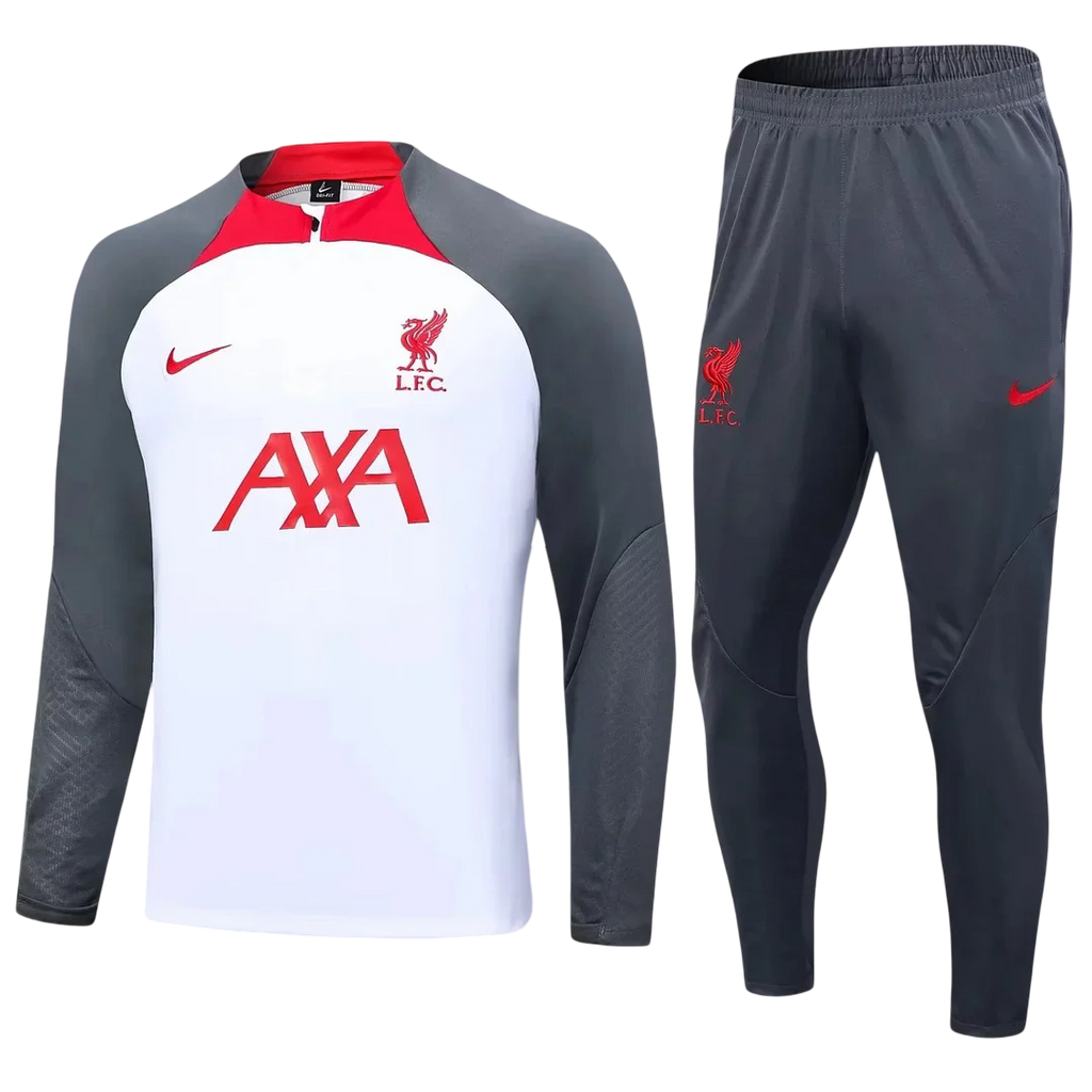 Liverpool White and Grey Chándal