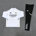 2025/2026 Real Madrid White and Black Chándal