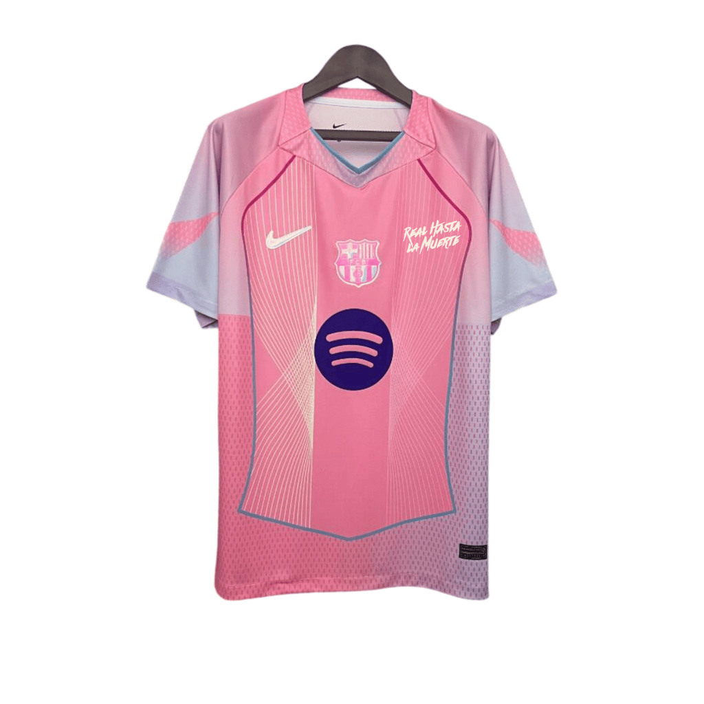 Anuel AA x Barcelona pink
