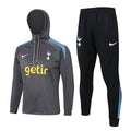 Tottenham Gray and Black Chándal