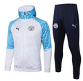 Manchester City Light Blue and White Chándal