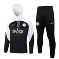 Chelsea FC White and Black x Gold Chándal