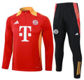 Bayern Munchen Black and Red Chándal