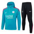 PSG Paris Saint Germain Light Blue and Black Chándal