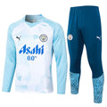 Manchester City White and Blue Chándal