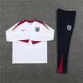 England Dark Blue and White Chándal