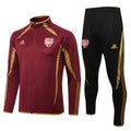 Arsenal Black and Dark Red Chándal
