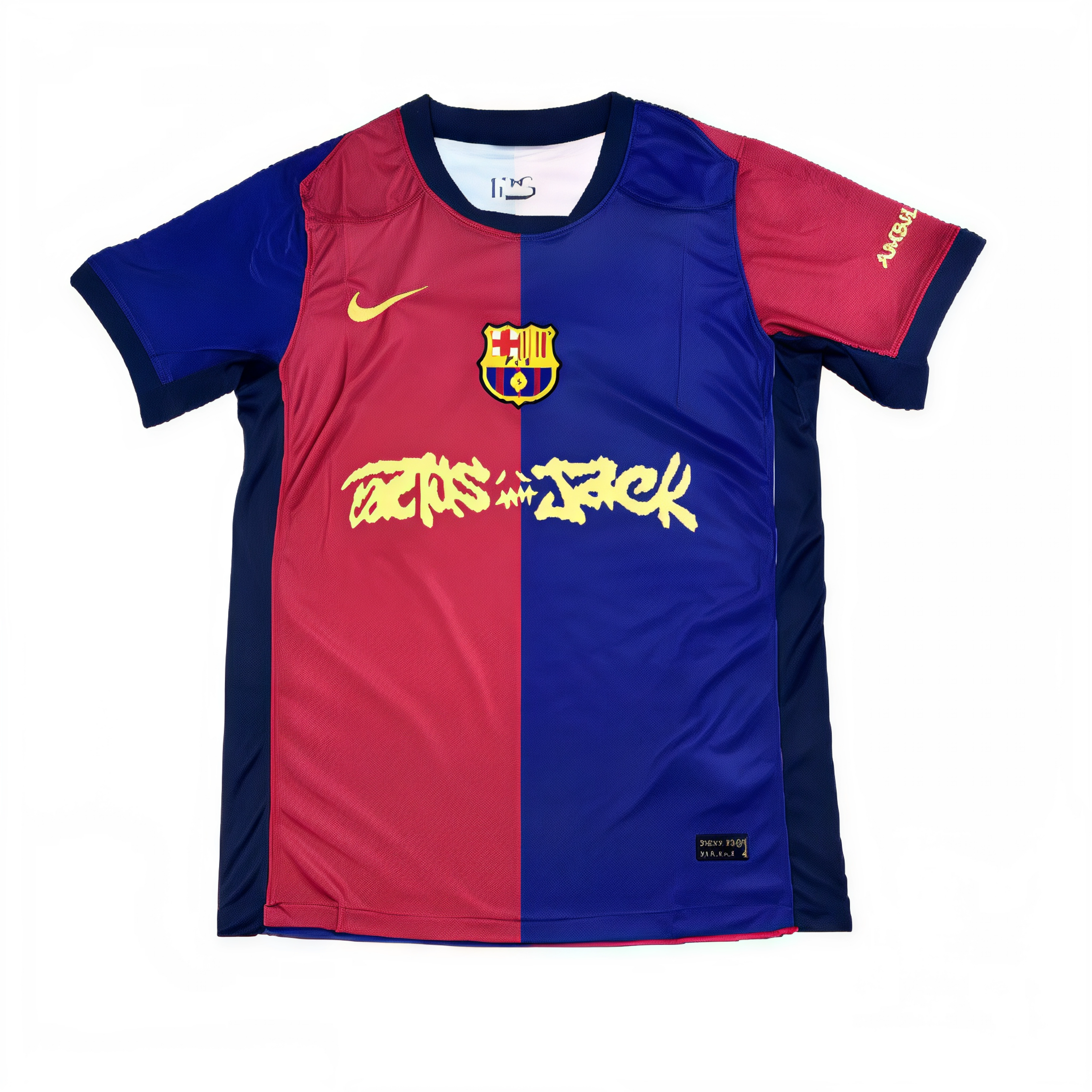 Travis Scott x Barcelona camiseta