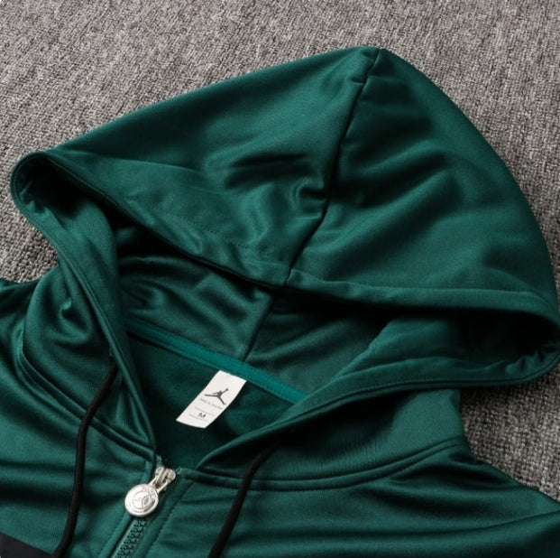 PSG Paris Saint Germain Dark Green and White