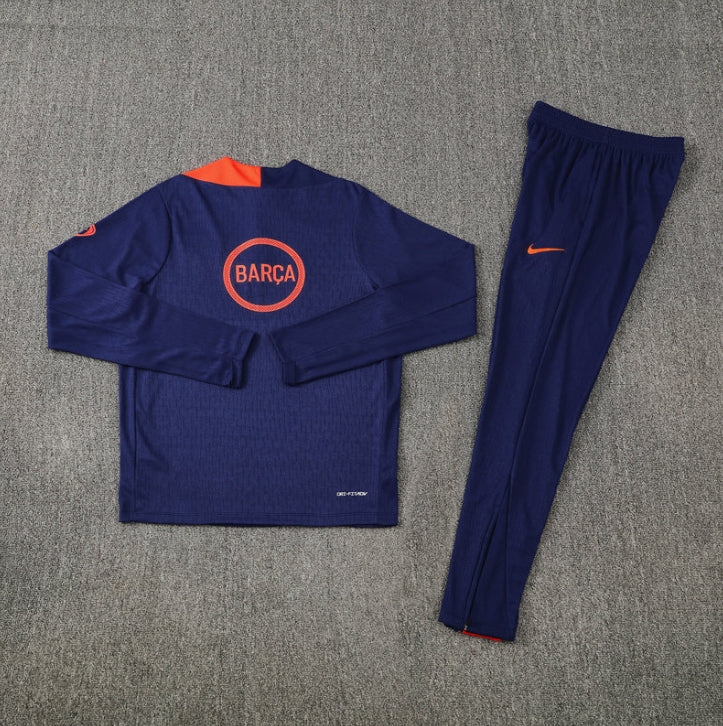 2025/2026 Barcelona Blue and Orange Chándal