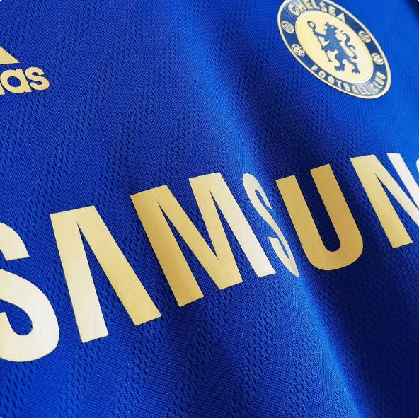Chelsea Retro 2012-2013 Local Kit Manga Larga