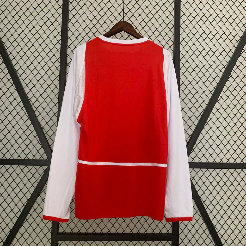 2003-2004 Retro Arsenal Local Manga Larga