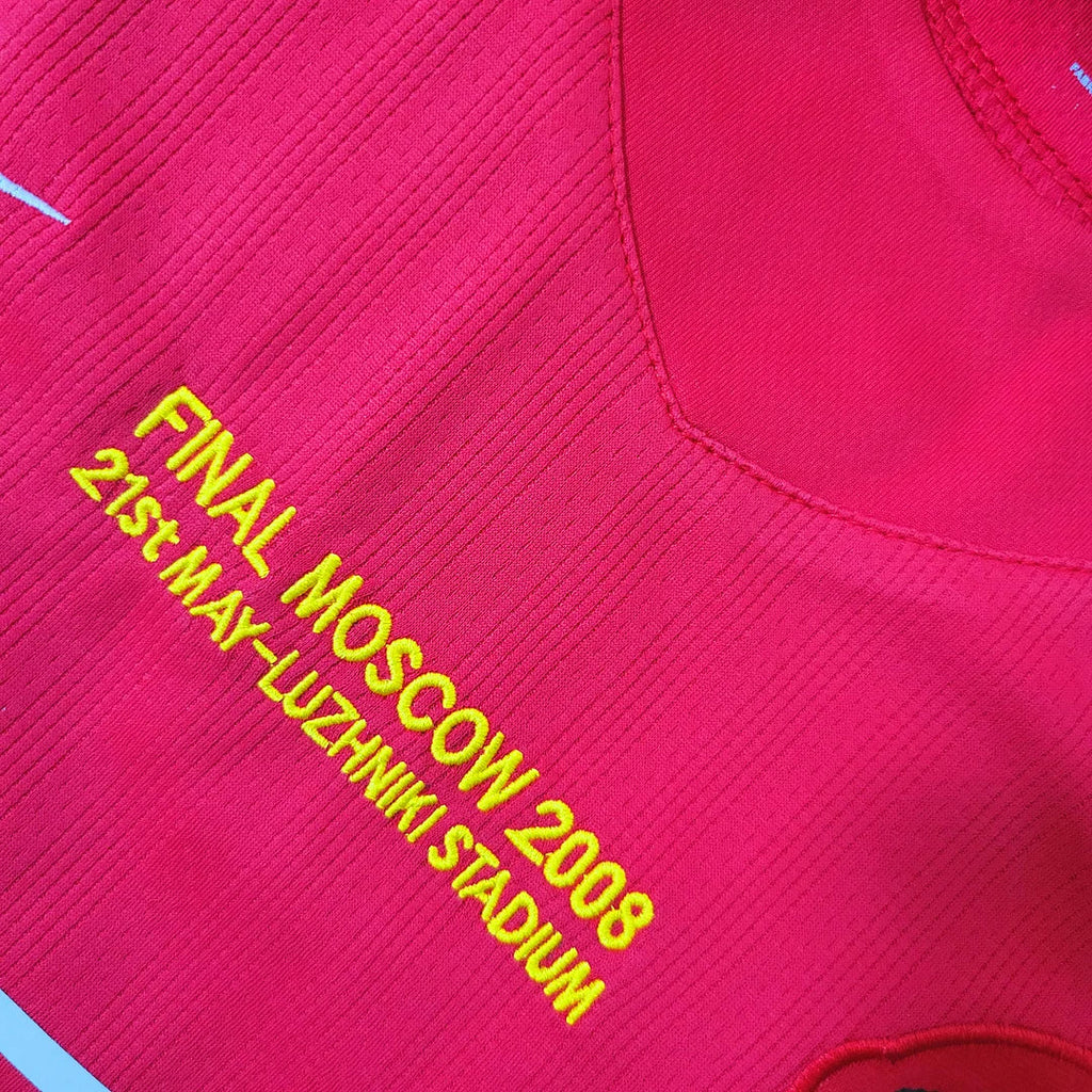 2007/2008 Retro Manchester United Local Champions League Kit