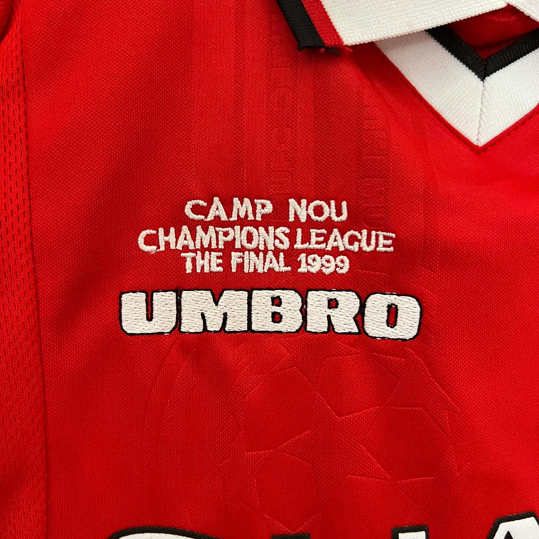 1999/2000 Retro Manchester United European Local Talla Niño
