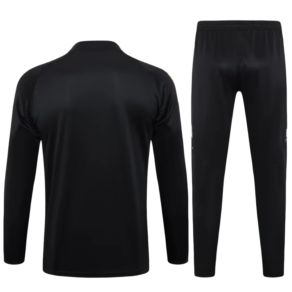 Real Madrid Black and Gold Chándal