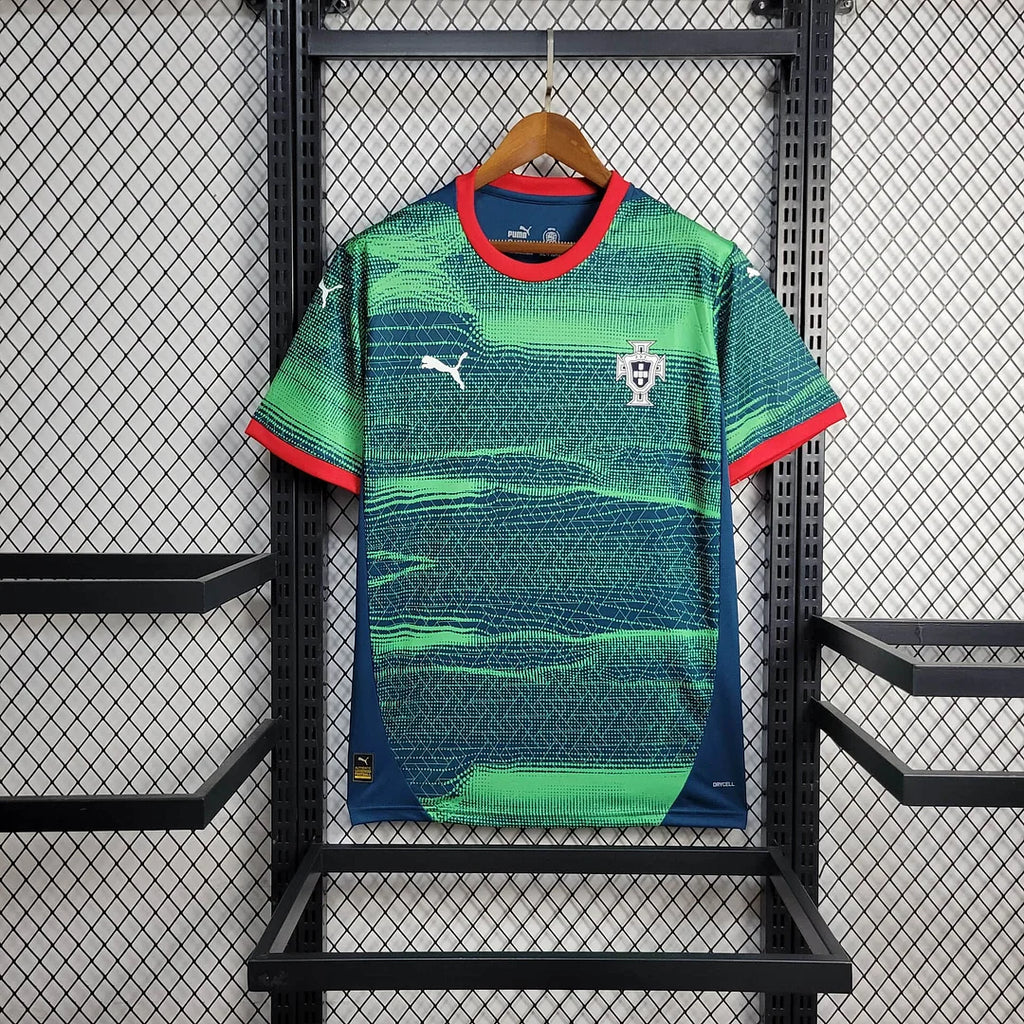 2025 Portugal Green Entrenamiento Wear