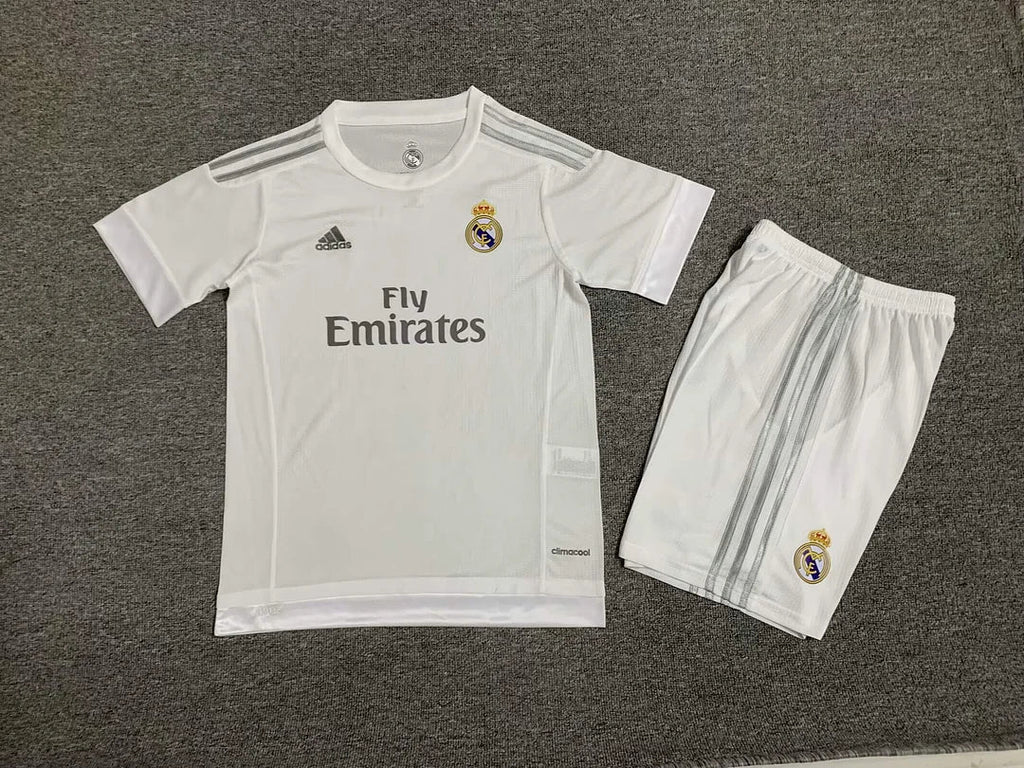 2015/2016 Retro Real Madrid Local Talla Niño