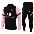 Psg Paris Saint-Germain Black and Pink Chándal