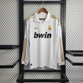 2011/2012 Retro Real Madrid Local Manga Larga