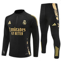 Real Madrid Black and Gold Chándal